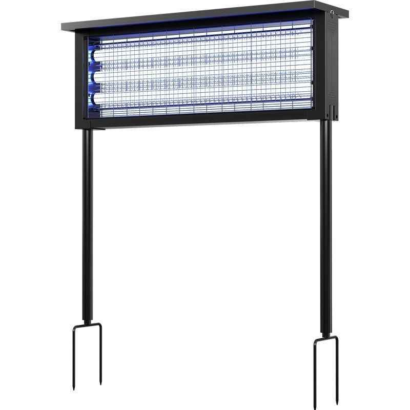 10W / 20W /40W- Solar Mosquito Bug Zapper Lamp Outdoor Waterproof Engineering, Rechargeable Mosquito Zapper with Solar Panel Sensor, Auto ON/Off,  Solar Powered Bug Zapper, Cordless Insect Zap for Patio Yard Garden