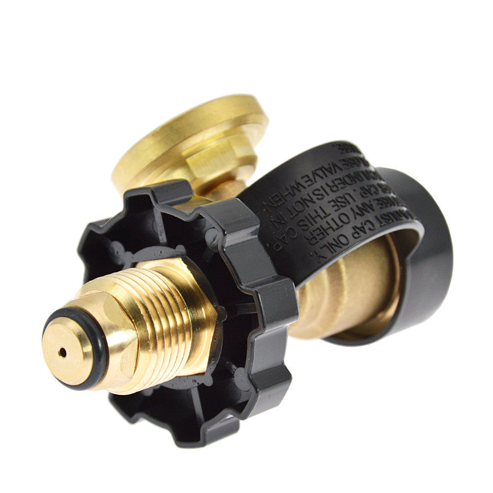 POL Propane Adapter Connector With Luminous Pressure Gauge Adapter Gas Tank Converter - Shop NCLC