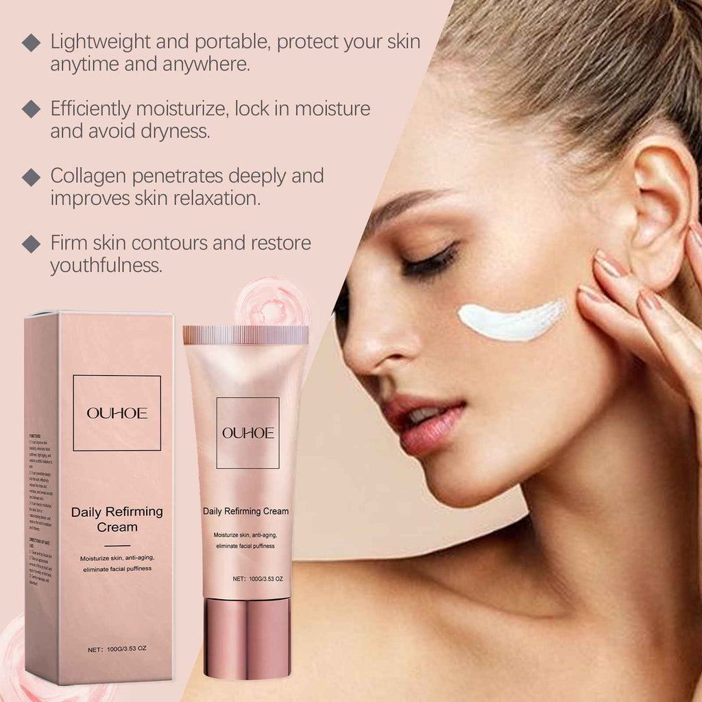 OUHOE Facial Care Cream – Deep Hydration, Collagen & Brightening Face Moisturizer for Daily Skincare