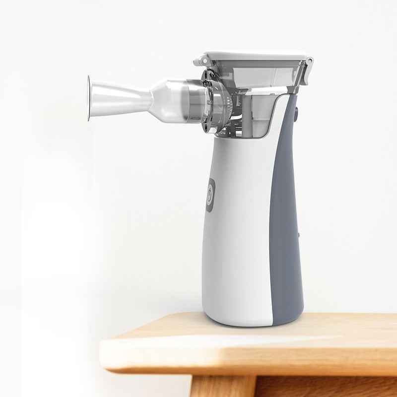 Handheld Portable Nebulizer Machine – Ultra-Quiet Mesh Inhaler for Asthma & COPD Relief, Rechargeable & Travel-Friendly
