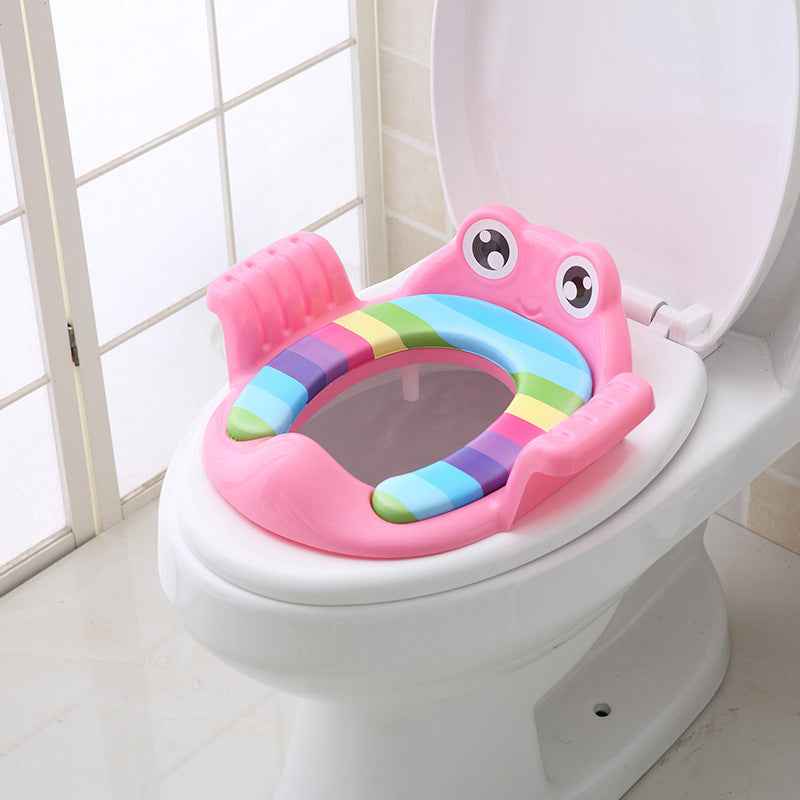 Non-Slip Toddler Potty Training Seat with Step Stool Ladder and Comfortable Cushioned Seat for Boys and Girls