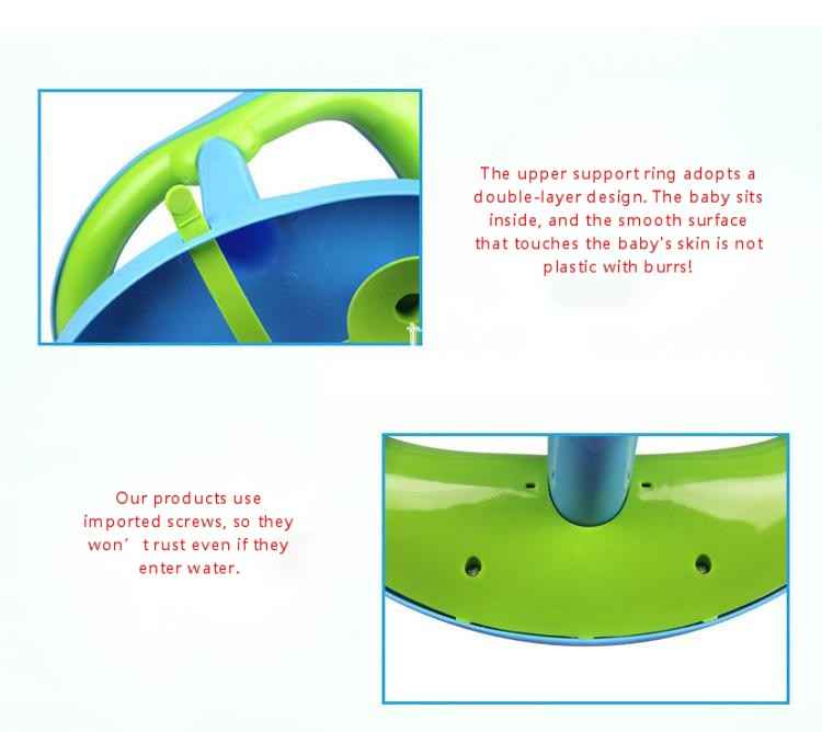 Ergonomic Baby Bath Seat with Non-Slip Suction Cups – Safe & Comfortable Infant Support for Tub