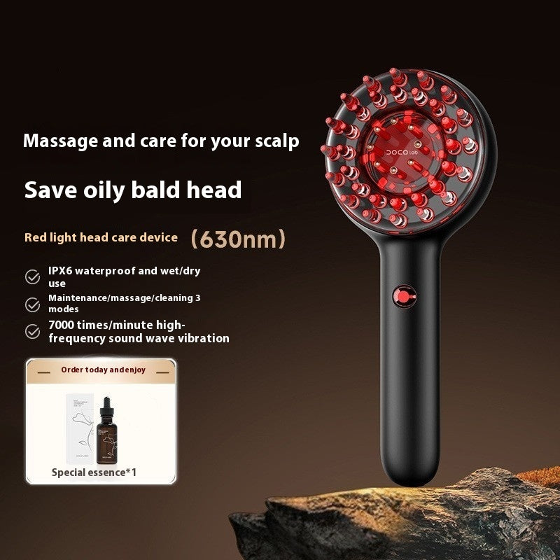 Red Light Scalp Care Scalp Cleaning Vibration Massage Women/Men - Shop NCLC
