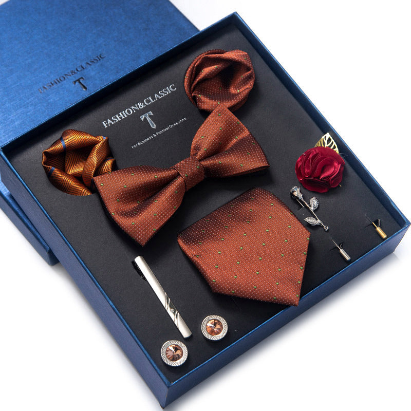 Tie 8-piece Set Formal Suit Men - Shop NCLC