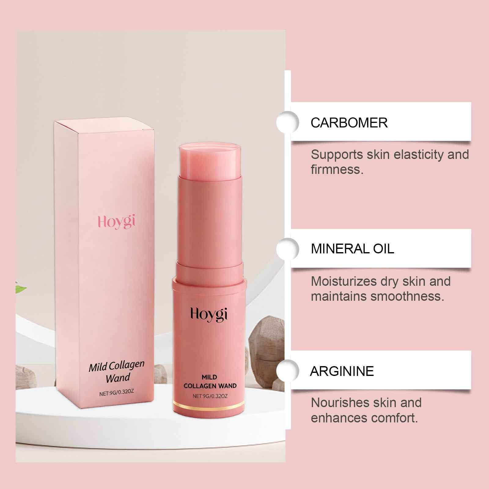 Hydrating Collagen Bounce Multi-Balm Stick | Anti-Aging Wrinkle Care & Instant Glass Skin Glow