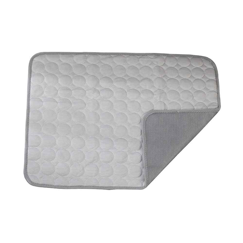 Cooling Pet Ice Silk Pad for Dogs & Cats – Breathable, Anti-Slip, and Anti-Bite Summer Dog Bed Mat