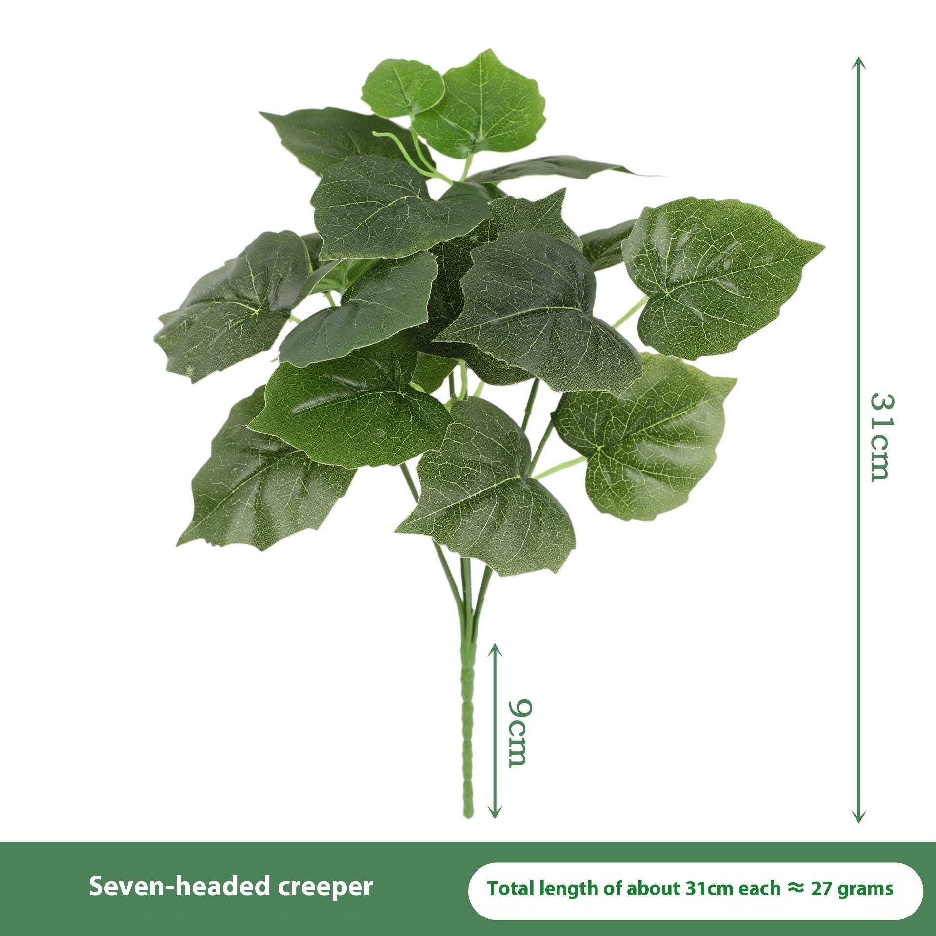 Artificial Green Landscape Ivy Artificial Green Plant Fake Flower Plants Indoor/Outdoor - Shop NCLC