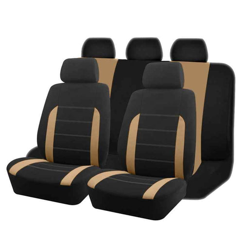 All-Season Breathable Polyester Car Seat Covers | Universal Fit Auto Protectors