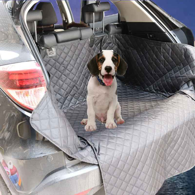 Waterproof Car Trunk Mat for Dogs | Heavy-Duty SUV Pet Cargo Liner & Bumper Protector