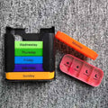 Convenient 28-Compartment Drawer Medicine Box – 7-Day Medication & Vitamin Organizer