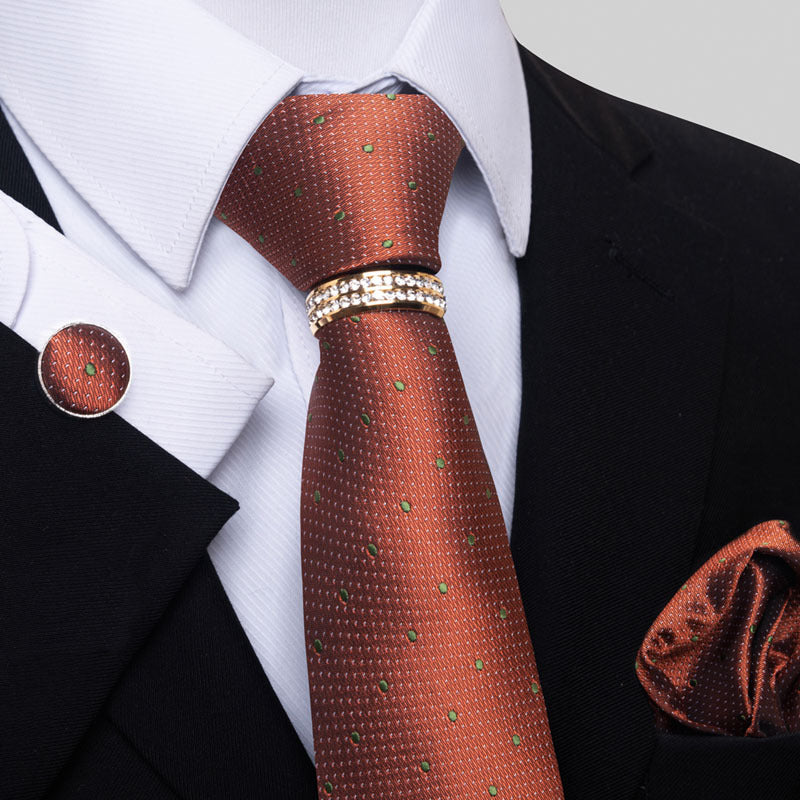 Multi Colored Striped Floral Mens Tie - Shop NCLC