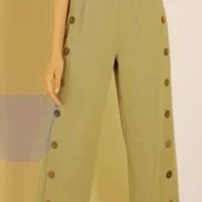 Women's Fashion Casual Solid Color Casual Pants - Shop NCLC