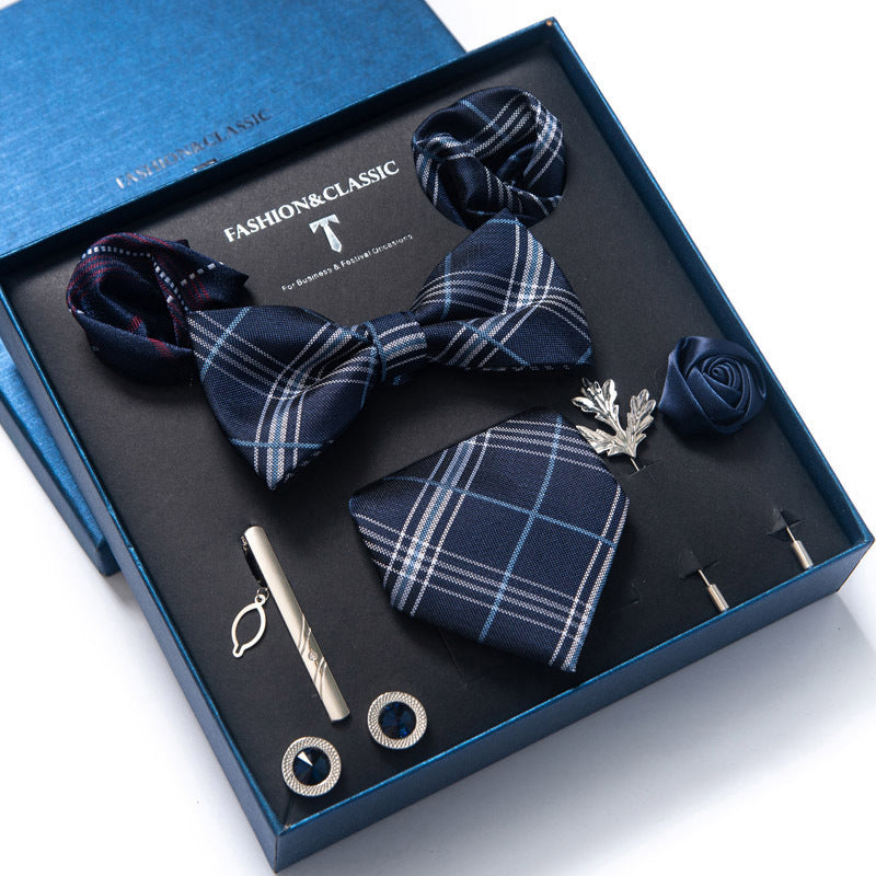 Tie 8-piece Set Formal Suit Men - Shop NCLC