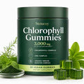 Chlorophyll Gummies – Vegan Internal Deodorant & Body Detox Supplement – Delicious Orchard Fruit Flavor, 30 Count