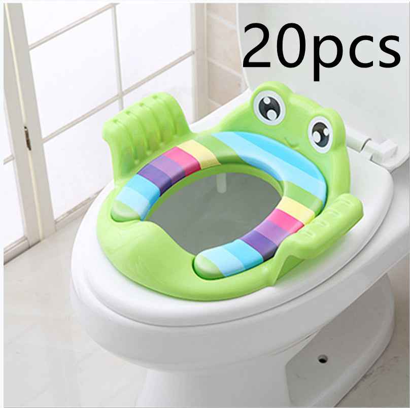Non-Slip Toddler Potty Training Seat with Step Stool Ladder and Comfortable Cushioned Seat for Boys and Girls