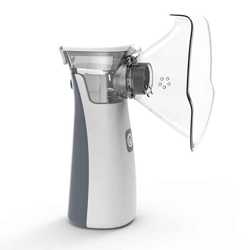 Handheld Portable Nebulizer Machine – Ultra-Quiet Mesh Inhaler for Asthma & COPD Relief, Rechargeable & Travel-Friendly