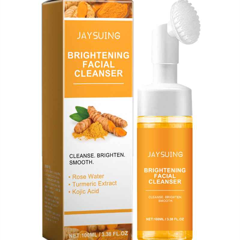 Electric Silicone Facial Cleansing Brush with Sonic Vibration and Thermal Heating