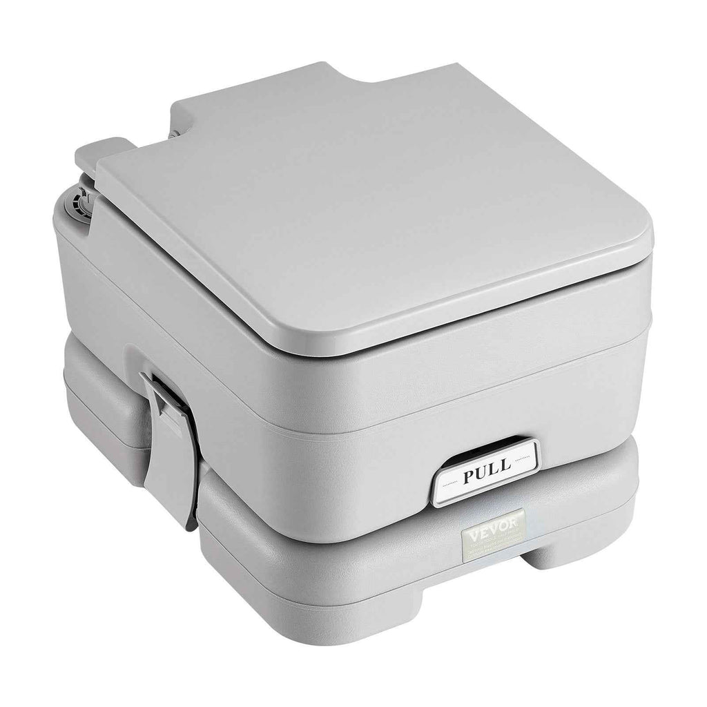 Portable Camping Toilet with Carry Bag & 3.2 Gal Tank | Leak-Proof RV Commode