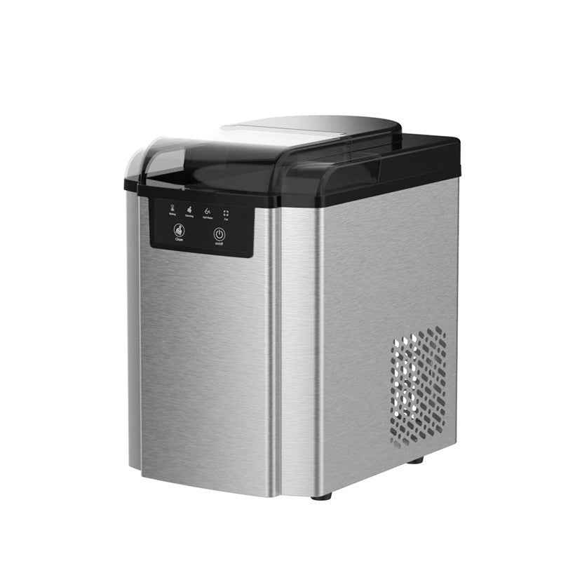 Stainless Steel Countertop Nugget Ice Maker – Soft Chewable Pebble Ice