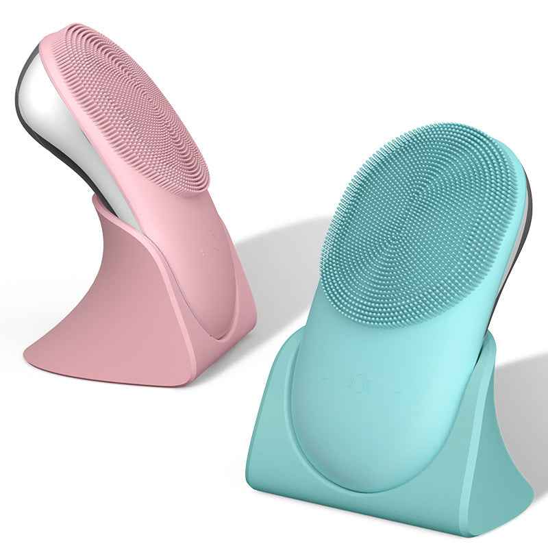 Silicone Facial Cleansing Brush – Electric Anti-Aging & Deep Pore Exfoliator