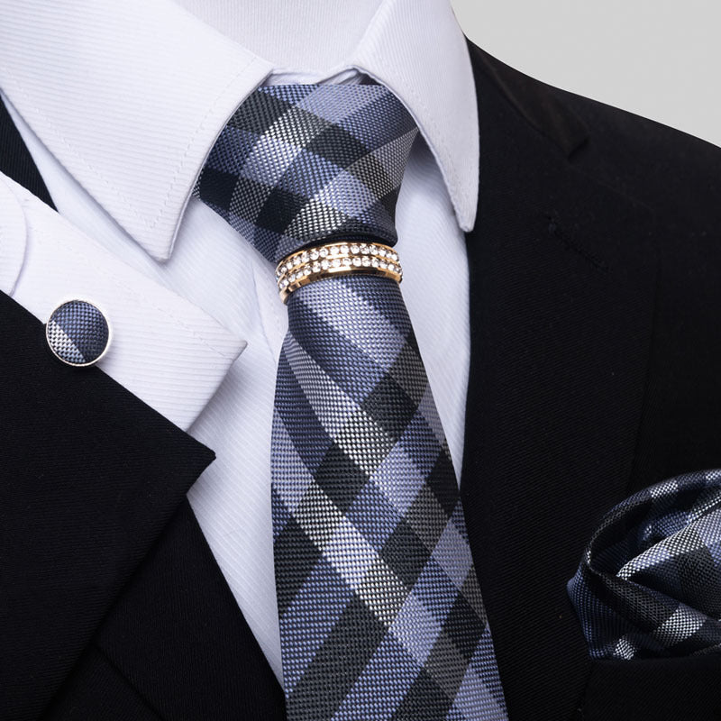 Multi Colored Striped Floral Mens Tie - Shop NCLC