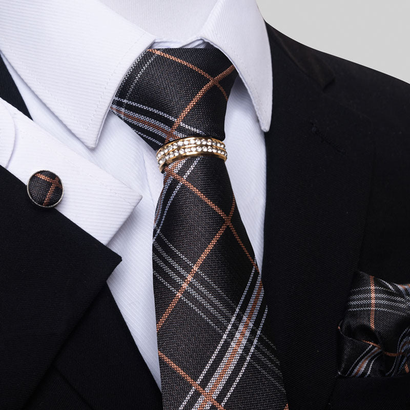 Multi Colored Striped Floral Mens Tie - Shop NCLC