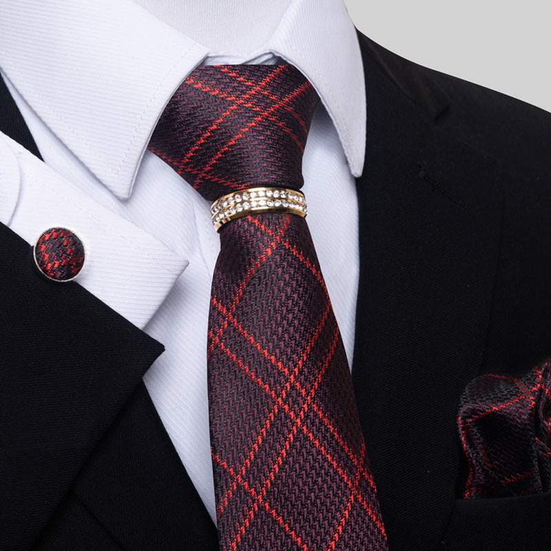 Multi Colored Striped Floral Mens Tie - Shop NCLC