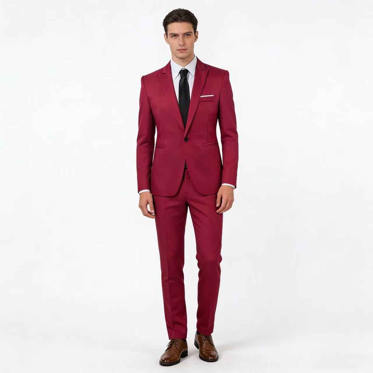 Modern Two-Piece Suit | Stretch Blend | Smart Casual & Professional