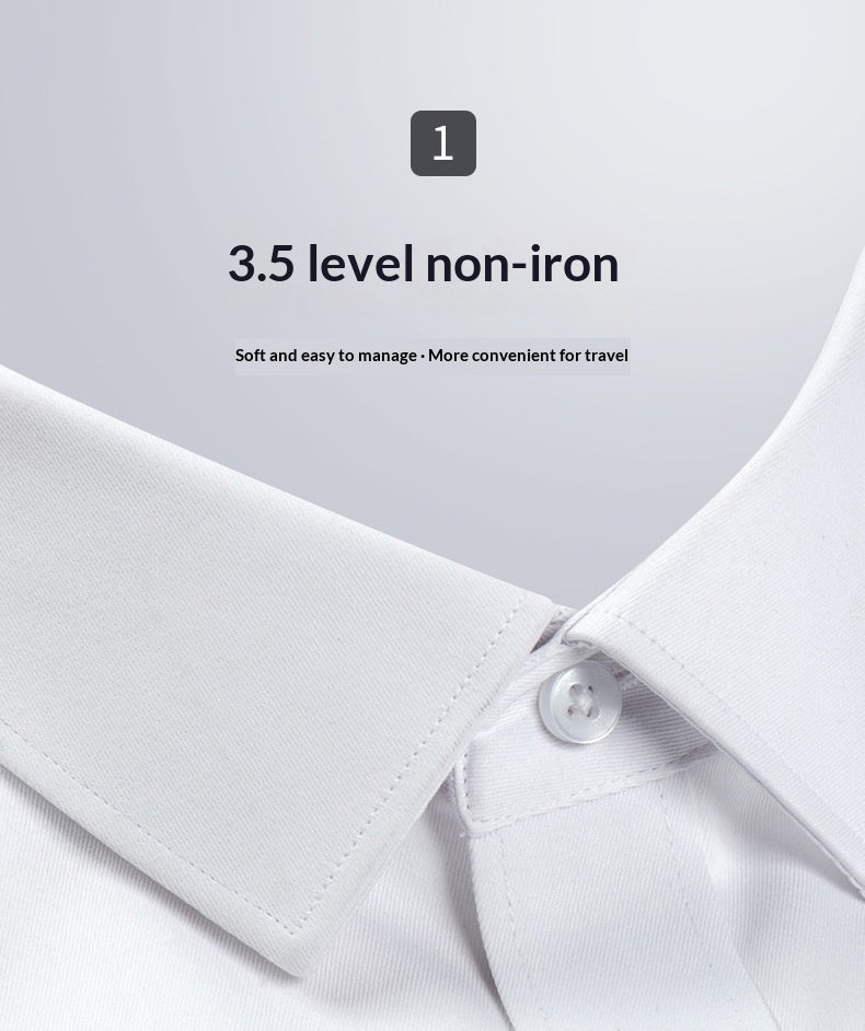 Non-iron Professional Workwear Business Men's Shirt - Shop NCLC