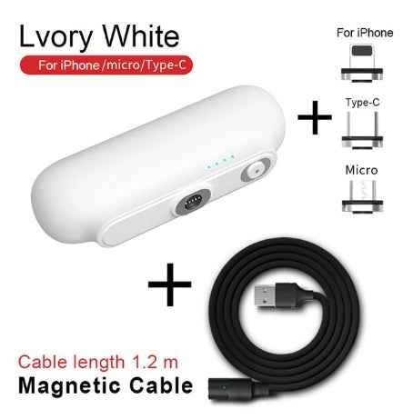 Portable Charger 2600mAh – Slim Mini Power Bank for Phones