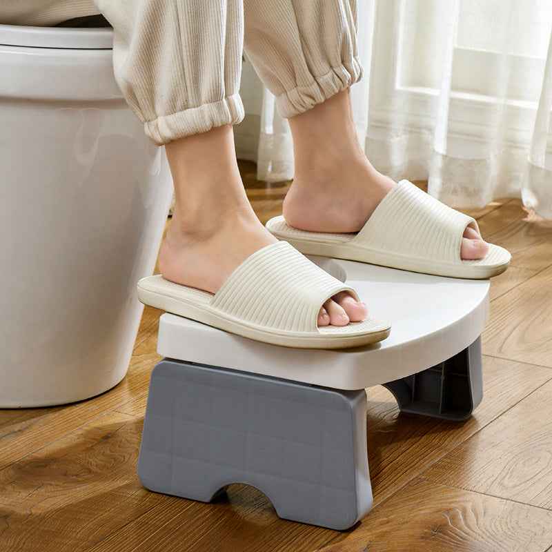 Ergonomic Toilet Stool for Natural Squatting Posture | Non-Slip Bathroom Foot Rest for Optimal Relief