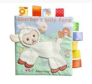 Indestructible Baby Embroidery & Stereoscopic Puzzle Book | CPC Certified