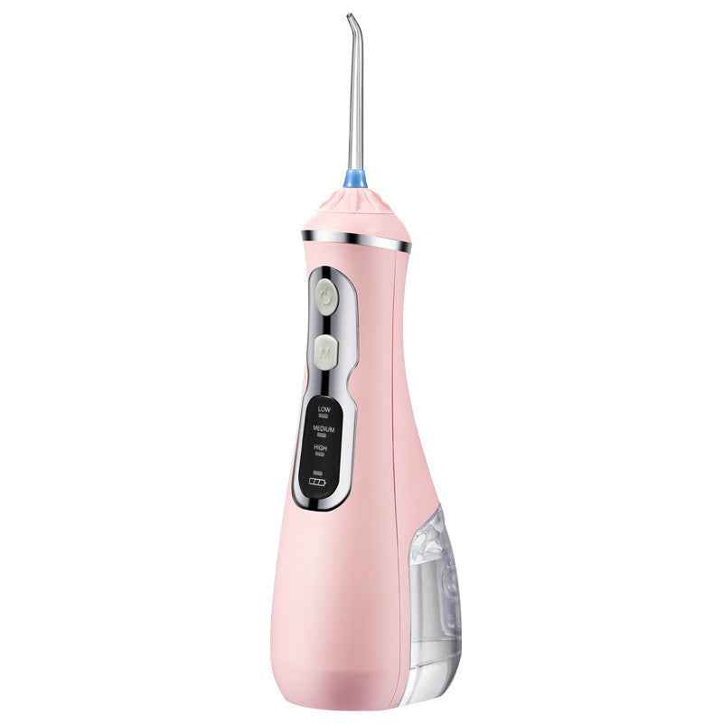 Portable Oral Irrigator & Cordless Water Flosser for Teeth – Rechargeable Travel Dental Flosser with Multi Tips & Waterproof Design