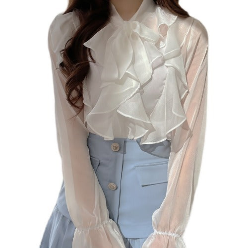 Professional Shirt Micro-through Women's Spring And Summer - Shop NCLC