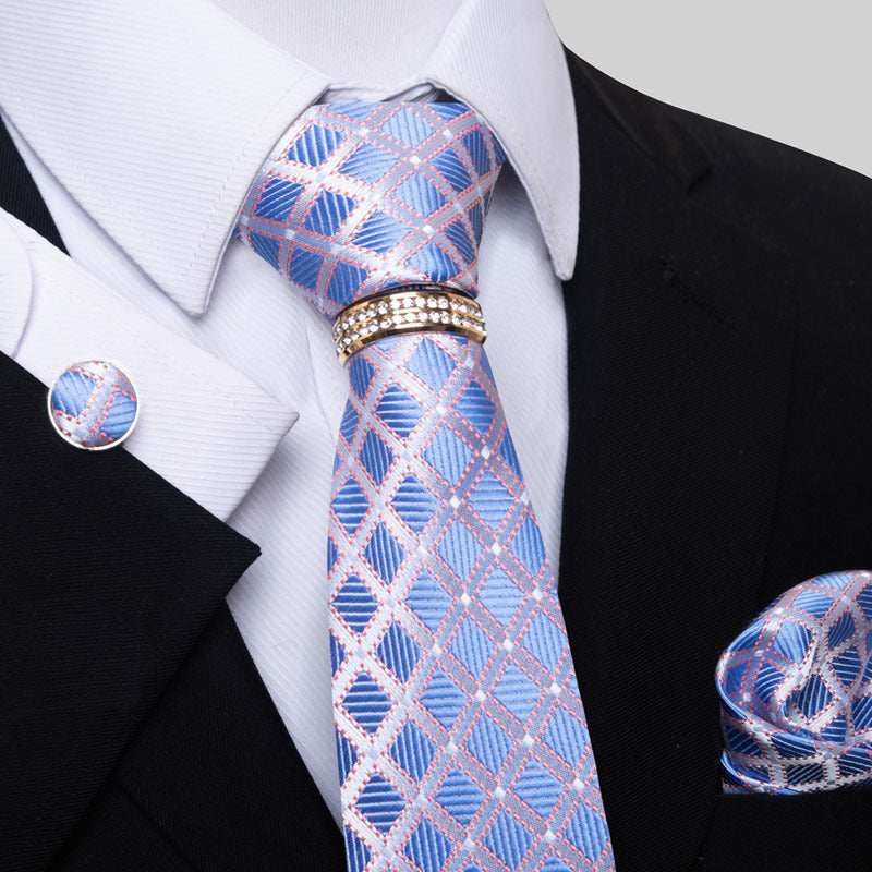 Multi Colored Striped Floral Mens Tie - Shop NCLC