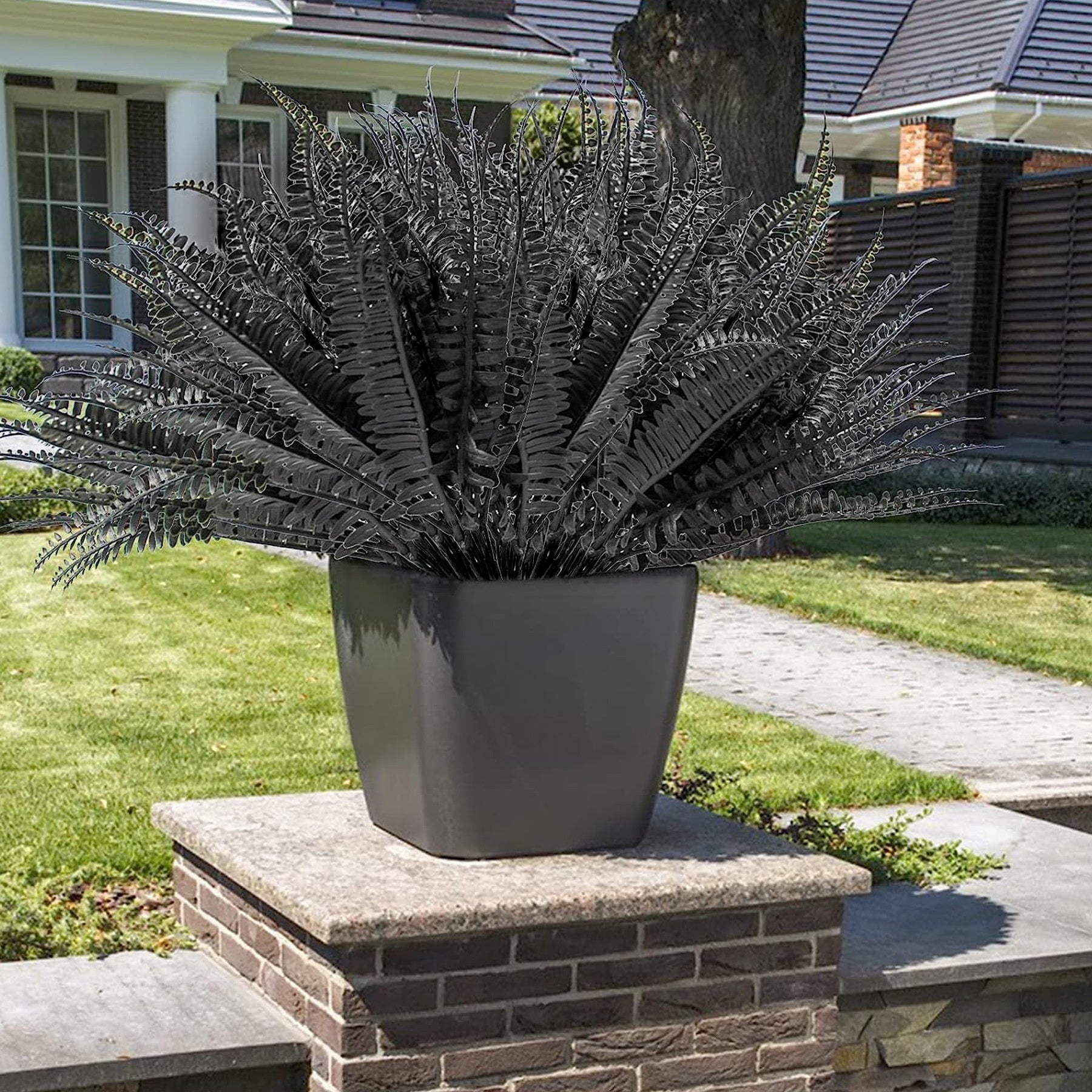 Artificial Plastic Green Plant Indoor/Outdoor - Shop NCLC