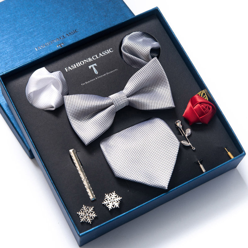 Tie 8-piece Set Formal Suit Men - Shop NCLC