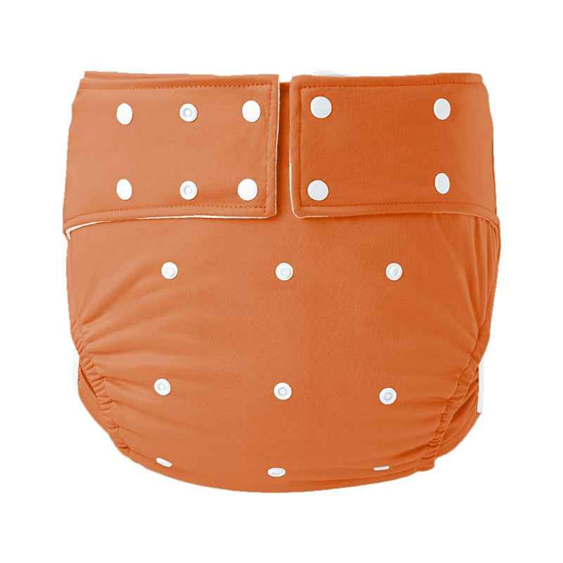 Unisex Reusable Adult Cloth Diaper - Ice Silk Leak-Proof Incontinence Underwear for Elderly