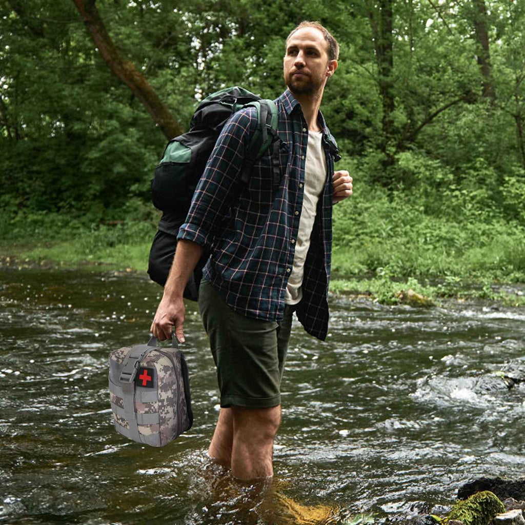 Professional 125-Piece Tactical Survival Kit & Emergency First Aid Gear for Camping, Hiking, & Outdoor Adventures