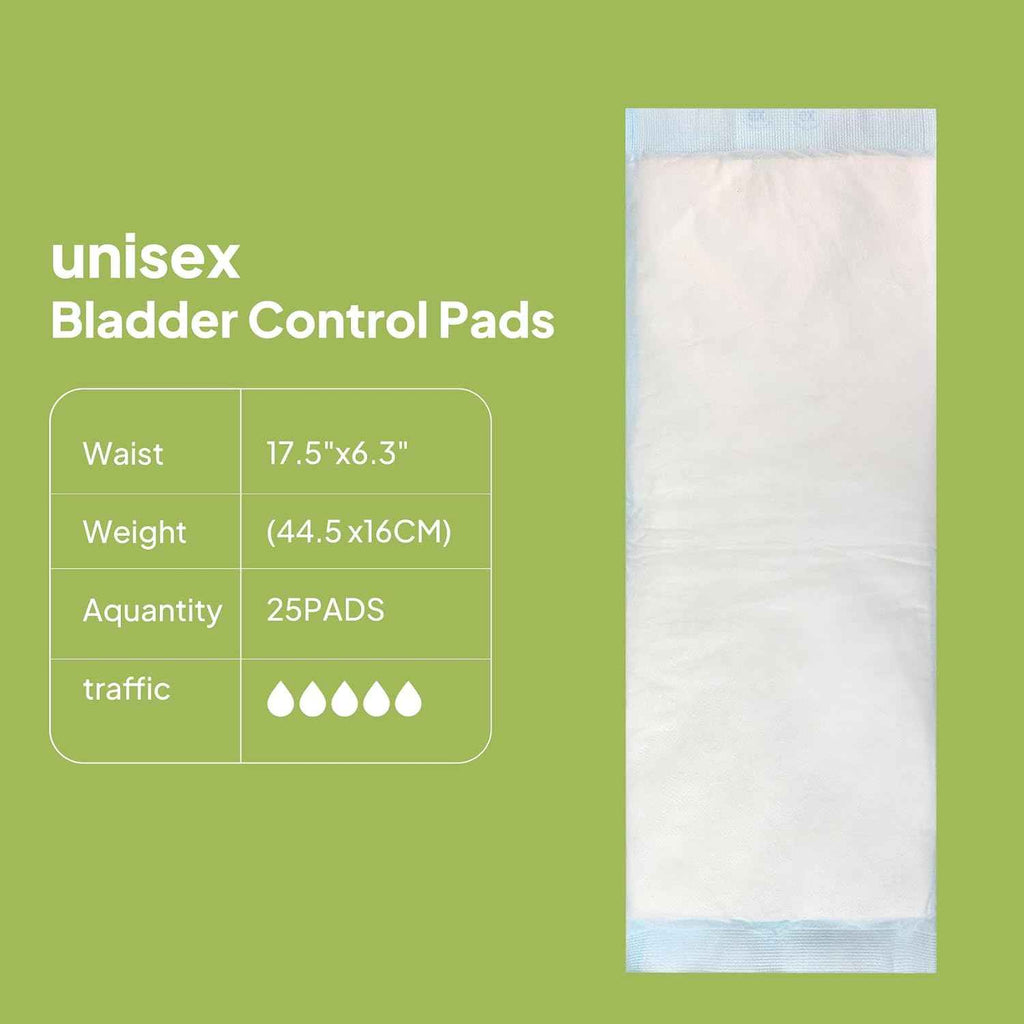 Discreet Bladder Control Pads for Women & Men | Maximum Leak Protection