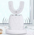 Fully Automatic Electric Toothbrush | Intelligent Ultrasonic 360-Degree Deep Clean Hands-Free U-Shaped Toothbrush
