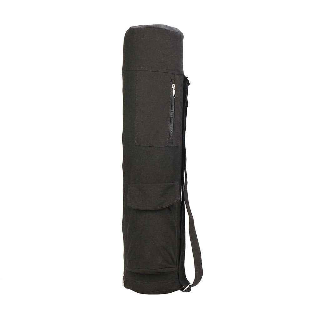 Multi-Pocket Yoga Bag & Gym Backpack - Water-Resistant Nylon Exercise Carrier