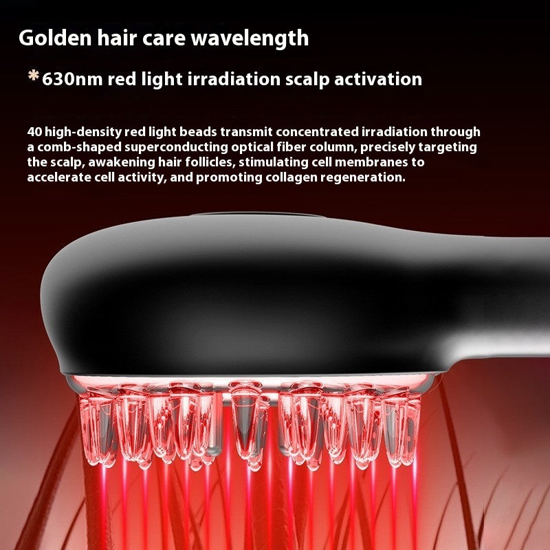 Red Light Scalp Care Scalp Cleaning Vibration Massage Women/Men - Shop NCLC