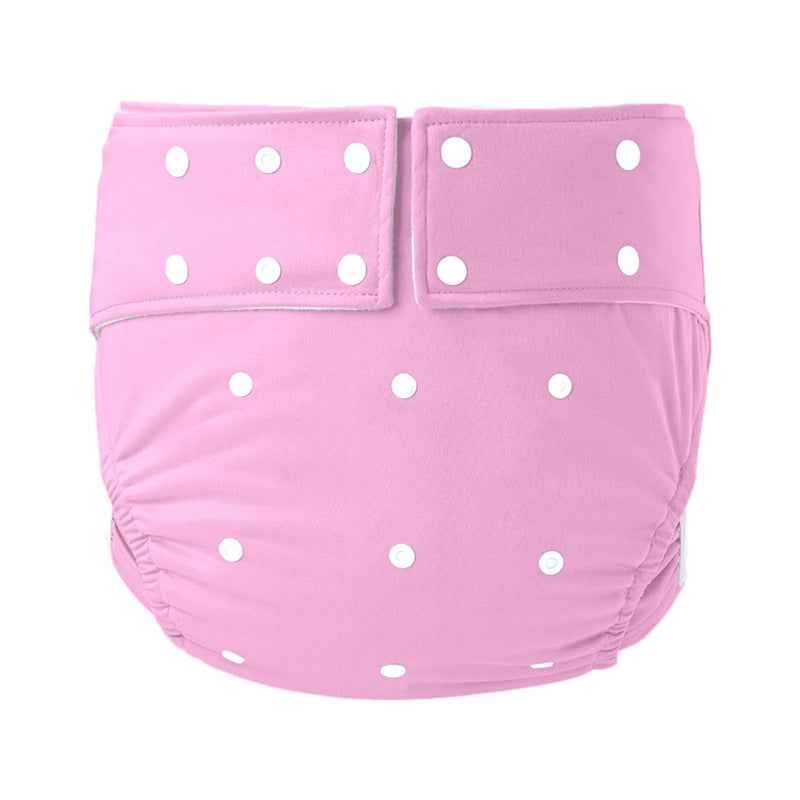 Unisex Reusable Adult Cloth Diaper - Ice Silk Leak-Proof Incontinence Underwear for Elderly