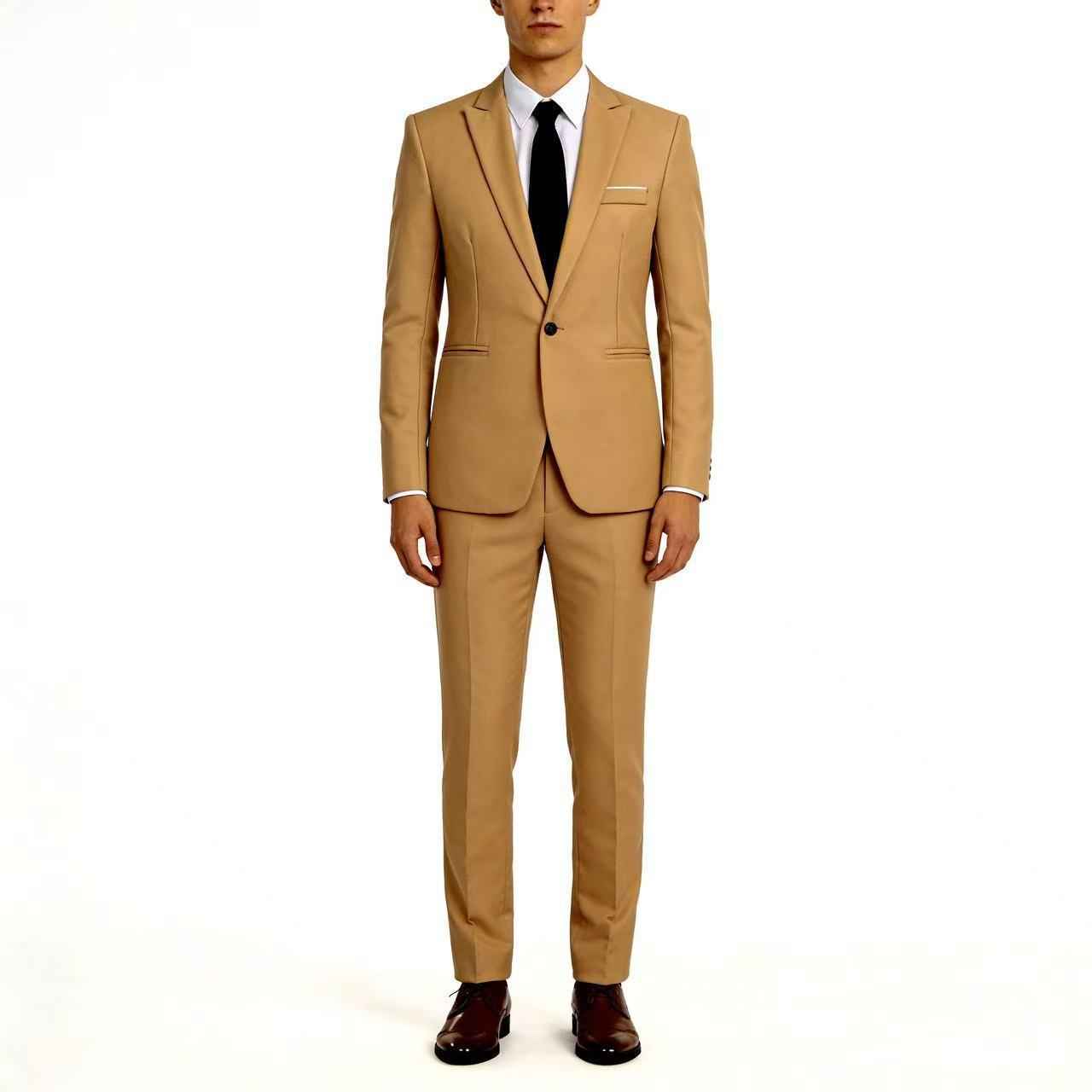 Modern Two-Piece Suit | Stretch Blend | Smart Casual & Professional
