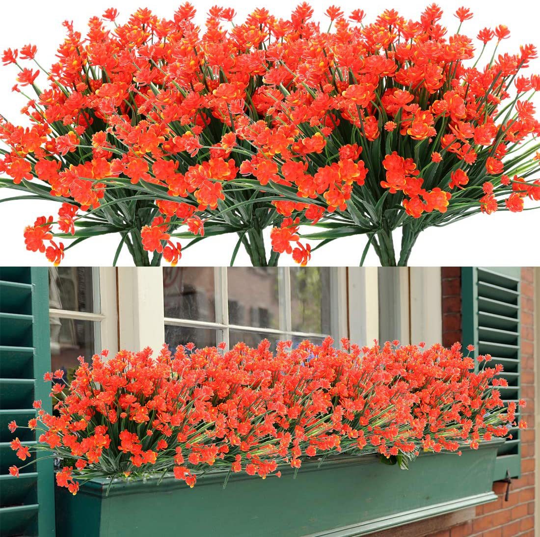 Artificial Outdoor Flower Artificial Flower Indoor And Outdoor Flowers- Yard Home Patio Decor - Shop NCLC