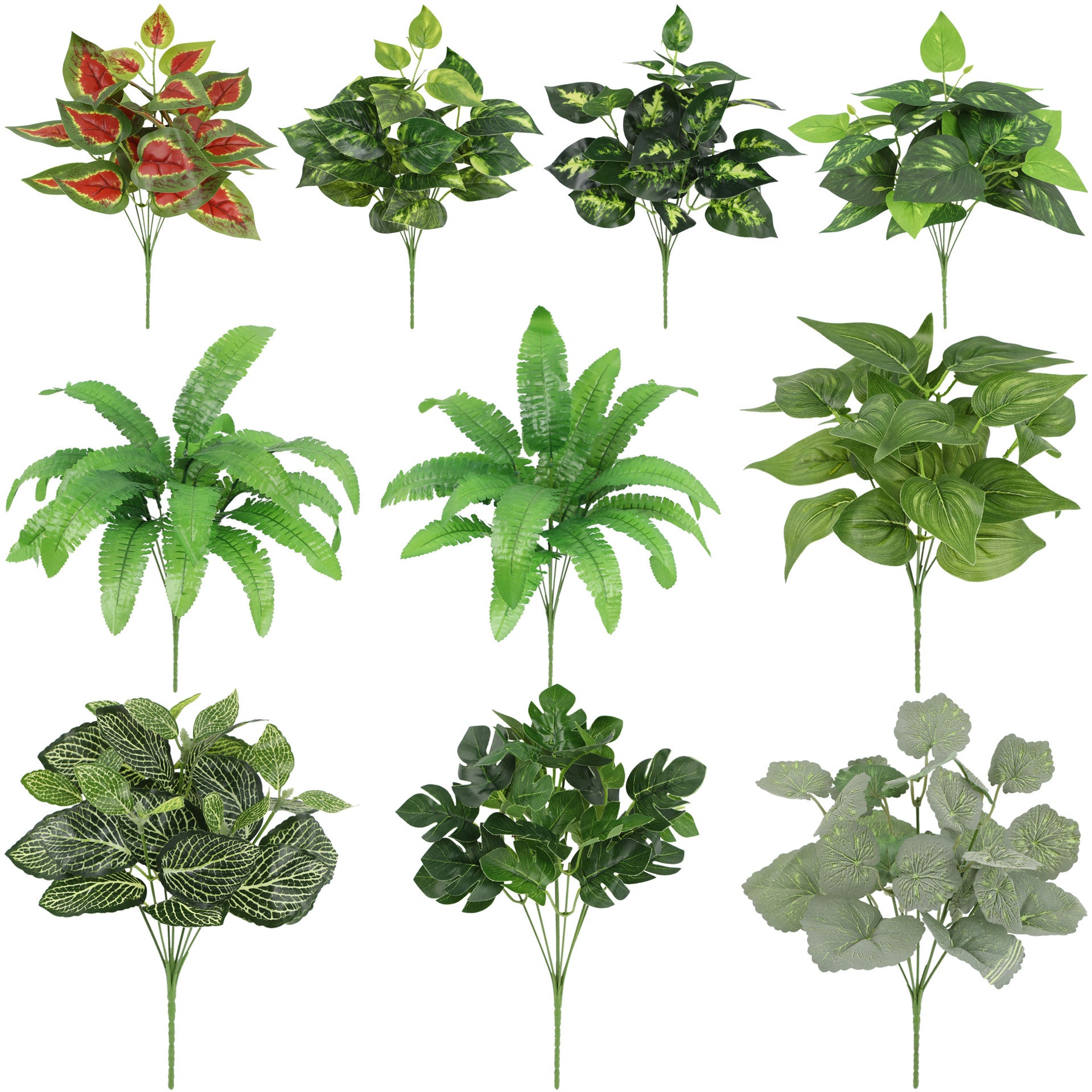 Artificial Green Landscape Ivy Artificial Green Plant Fake Flower Plants Indoor/Outdoor - Shop NCLC