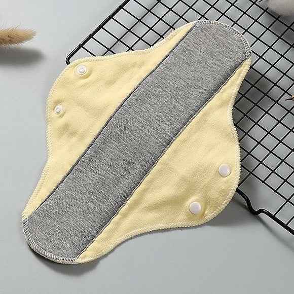 Reusable Incontinence Pads for Adults – Washable Pure Cotton, Leakproof & Breathable