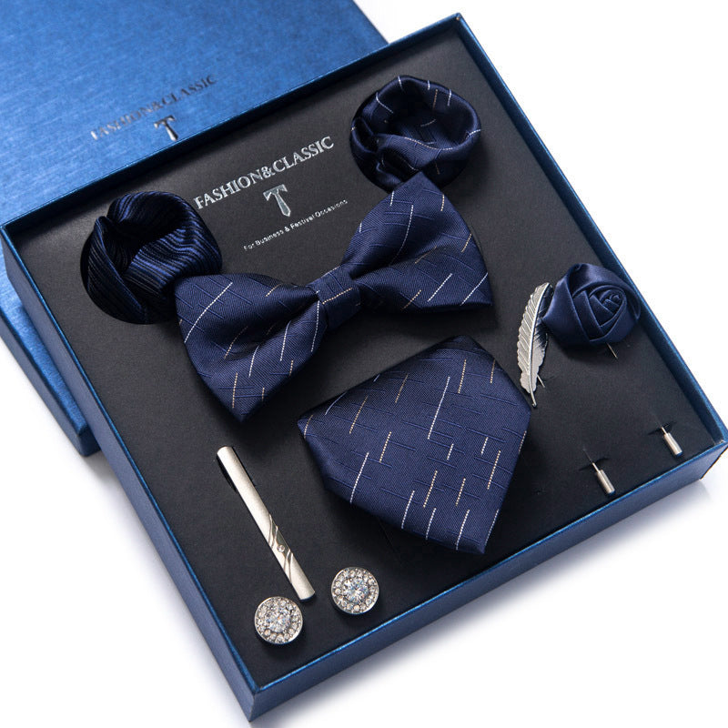 Tie 8-piece Set Formal Suit Men - Shop NCLC