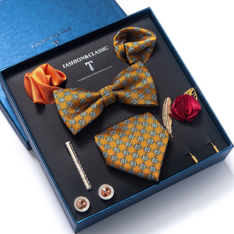 Tie 8-piece Set Formal Suit Men - Shop NCLC